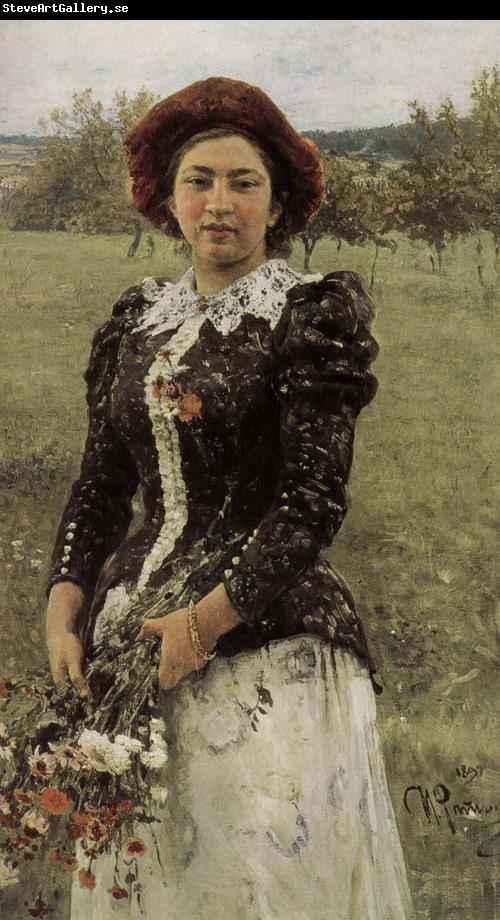 Ilia Efimovich Repin Autumn flowers